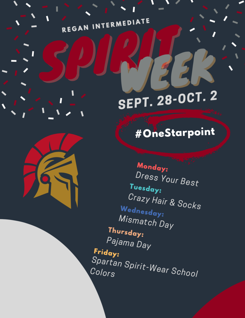 Spirit Week Flyer