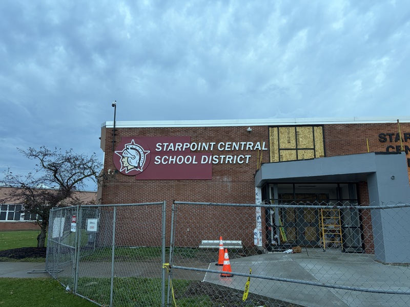 new entrance