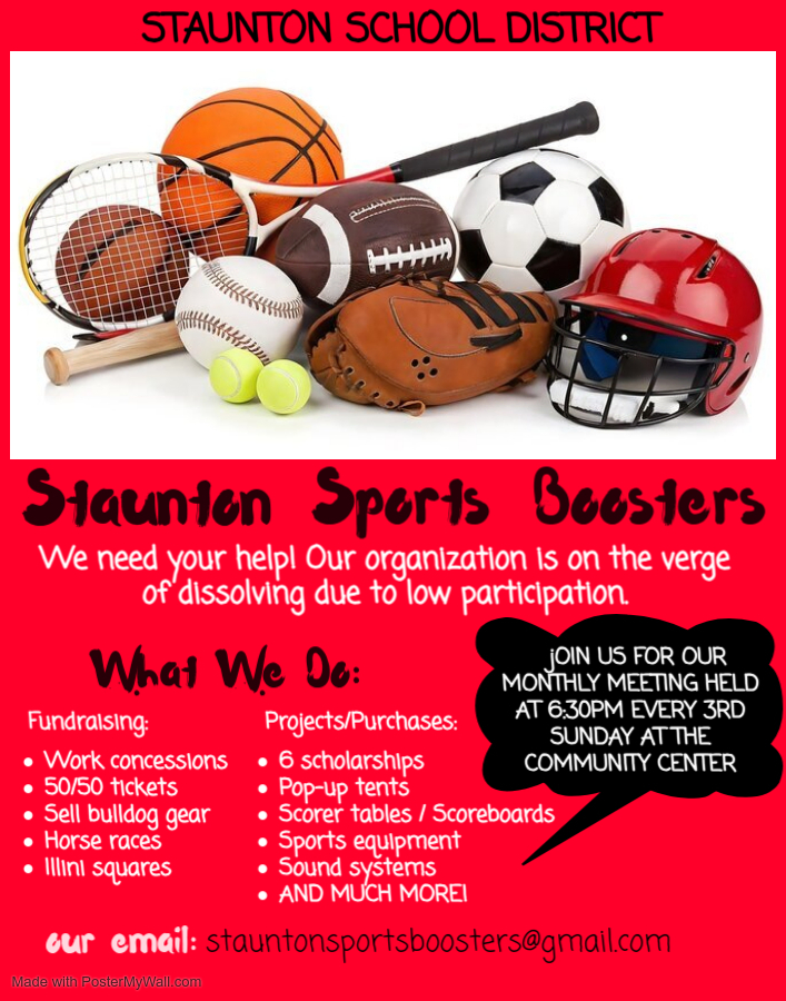 Sports Boosters Flyer