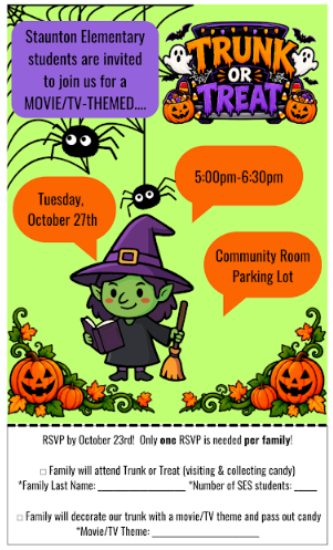 Trunk or Treat