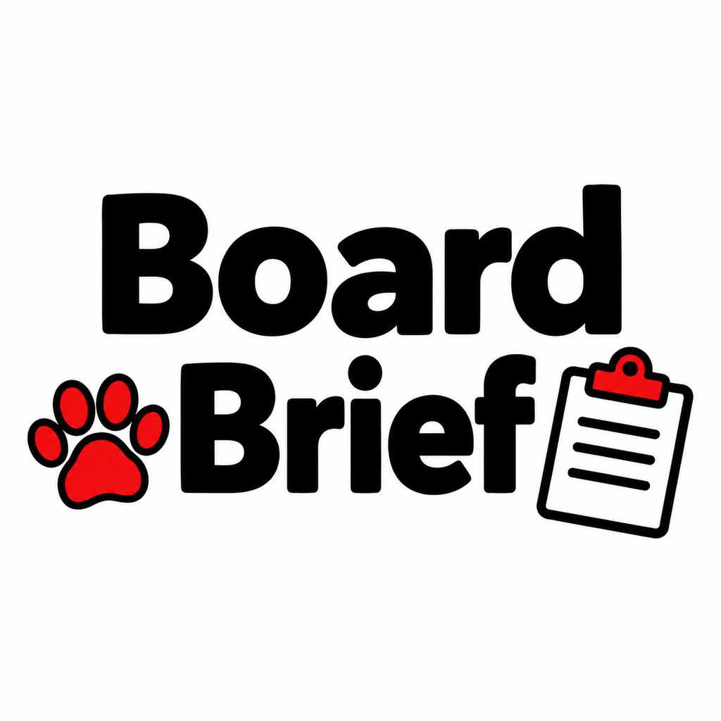 Board Brief Clipart Image