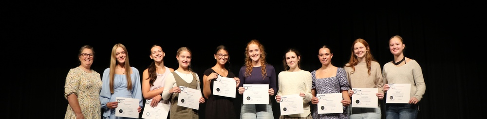 SGHS Hosts Inaugural French Honor Society Induction Ceremony