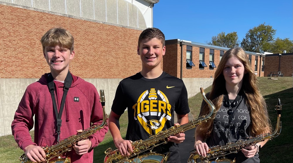 SGHS Band Students Earn Membership on East-Central All-District Band