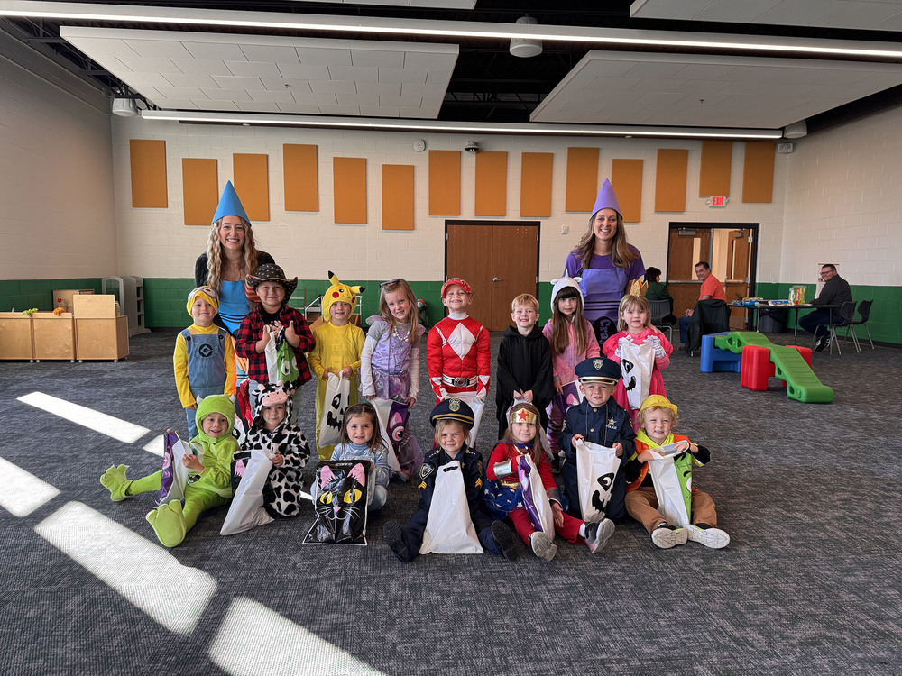 ECC Students Celebrate Halloween with Trick or Treat Activity