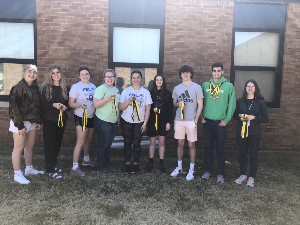 SGHS FBLA Members Compete Well at District & State Conferences