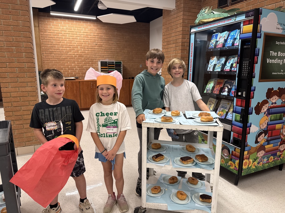 Bloomsdale Elementary First Grade Students  Launch Sweets Shops & Donate Funds