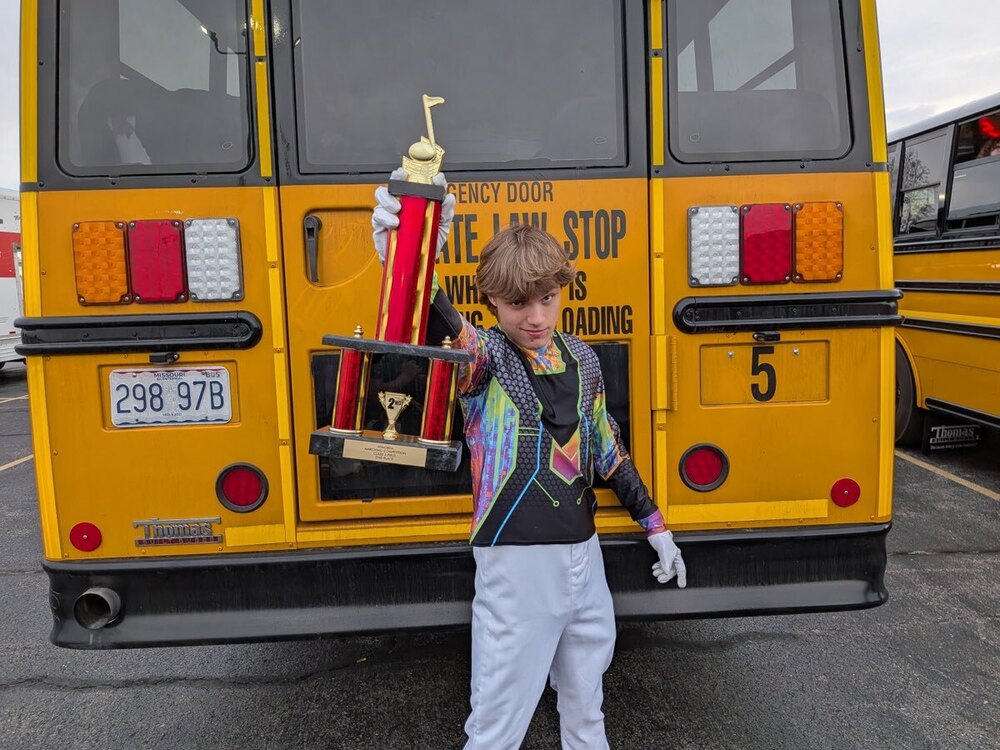 SGHS Marching Band Earns Second Place at Sikeston Competition