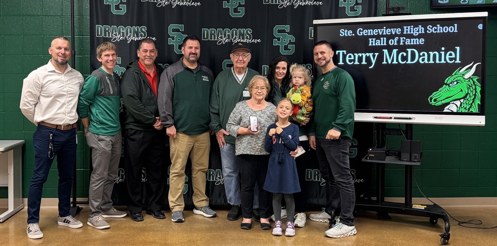 Ste. Genevieve County R-II Dragon Terry McDaniel Selected as Ste. Genevieve High School Hall of Fame Inductee