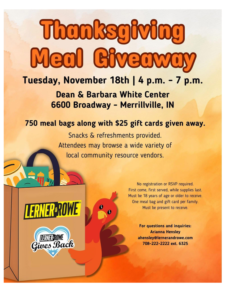 thanksgiving meal giveaway