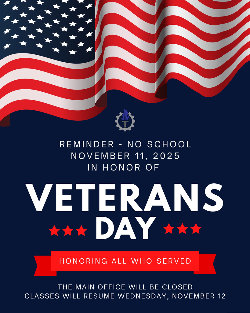 Veterans Day no school reminder