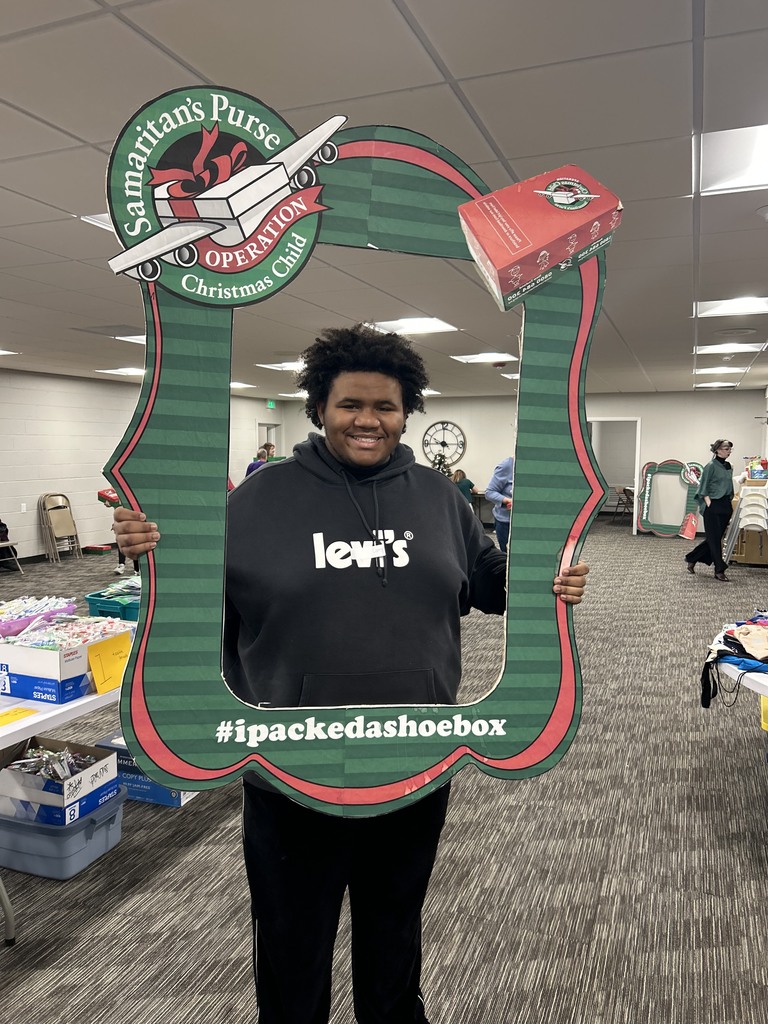 National Honor Society - Operation Christmas Child