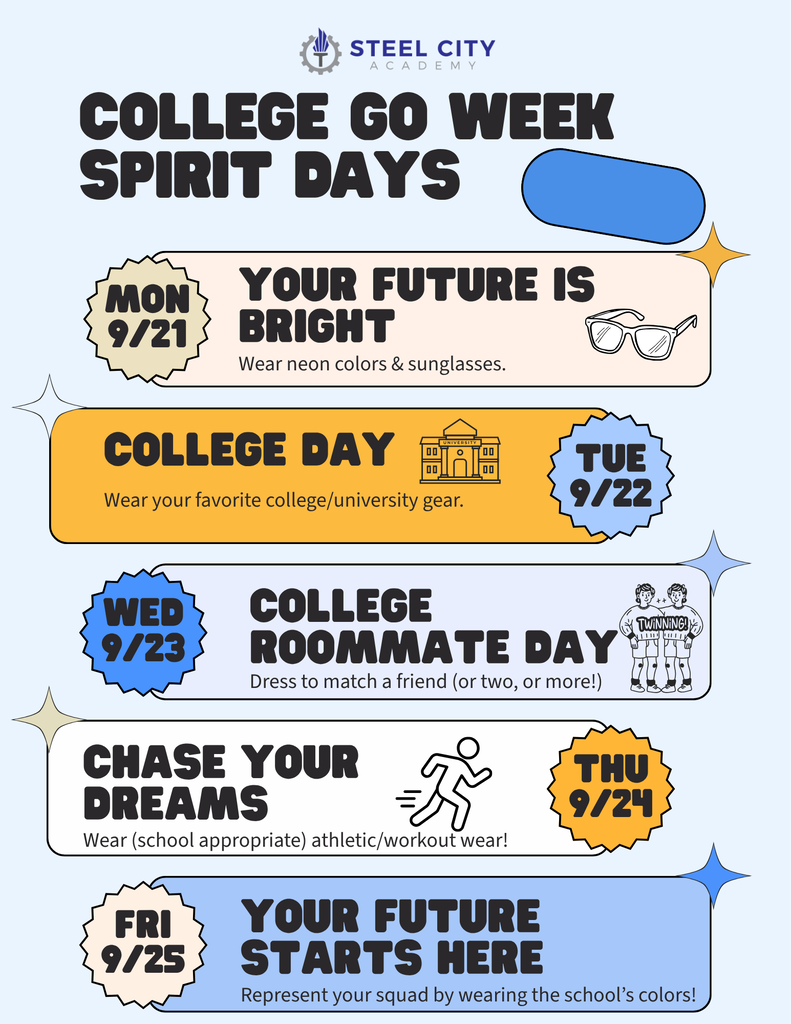 flyer for college go week