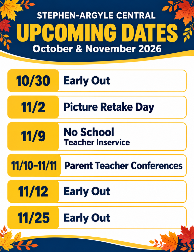 Nov Dates 2