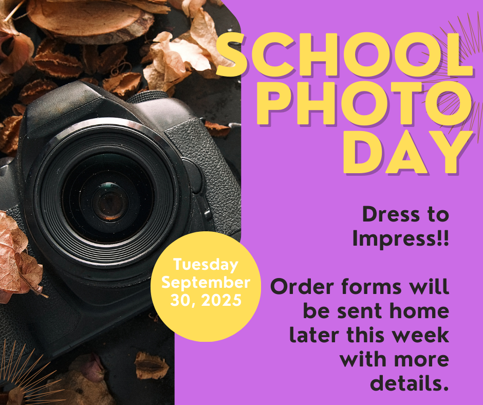 School photo day coming soon!!