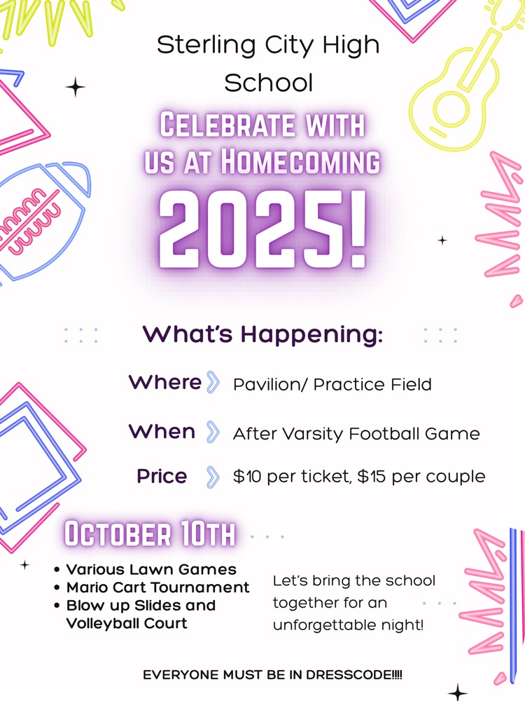 Tickets on Sale now for all High School students