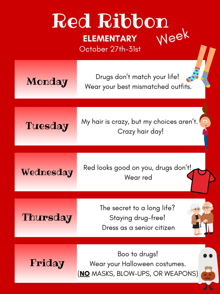 Elementary dress up days