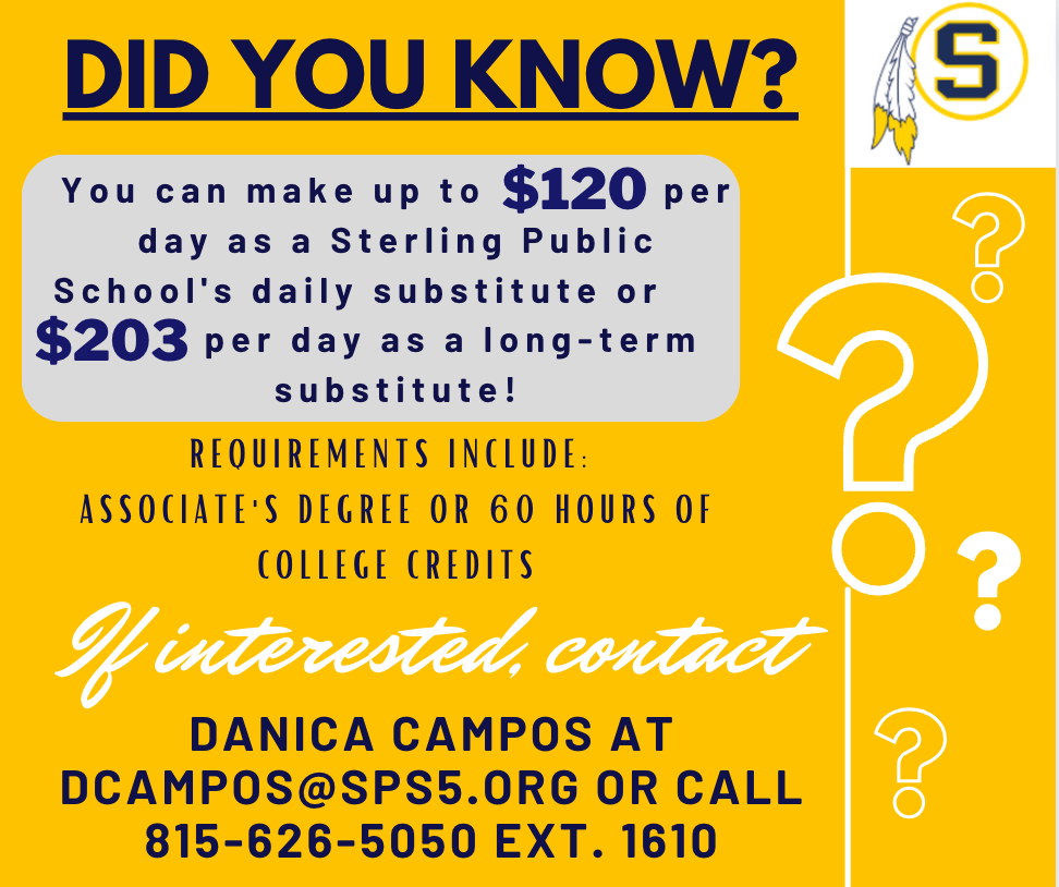 Join SPS as a Substitute Teacher! 