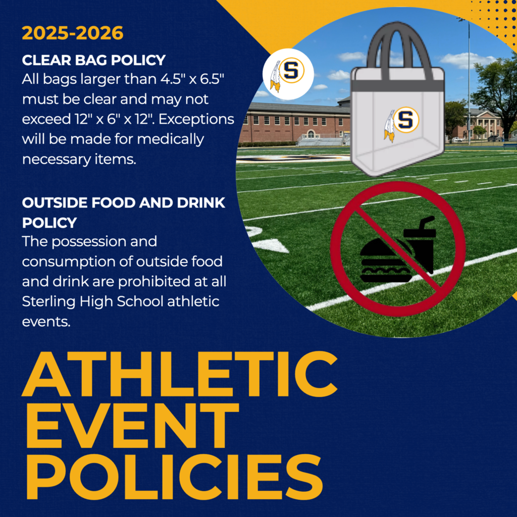 Game Day Safety Policies for all Home Events at SHS for the 2025-26 school year