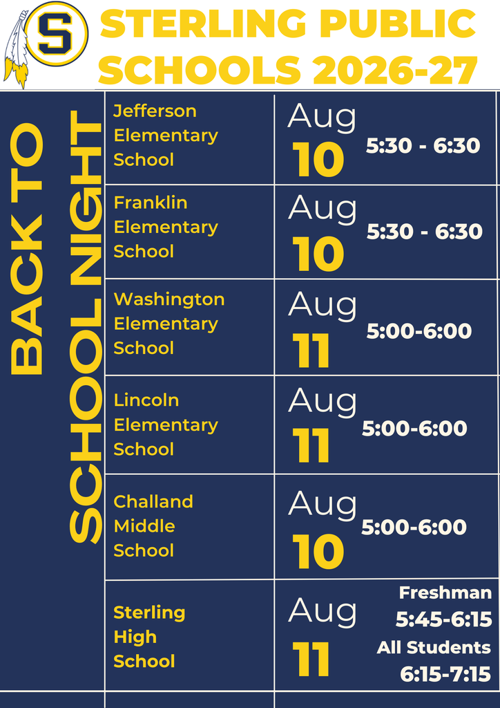 Back to School Night