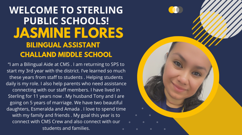 Welcome Back, Jasmine!