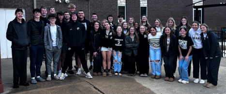 Sterling High School FBLA students. 