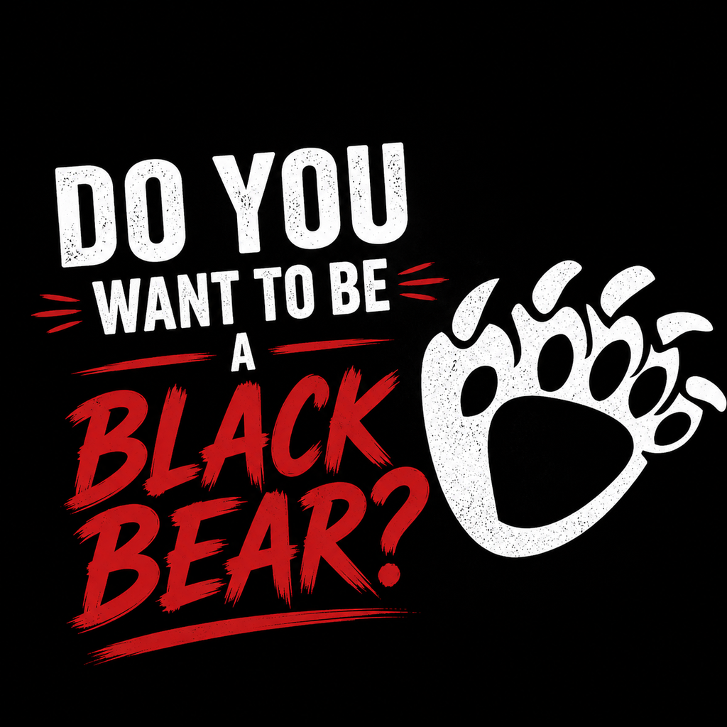 Want to be a black bear