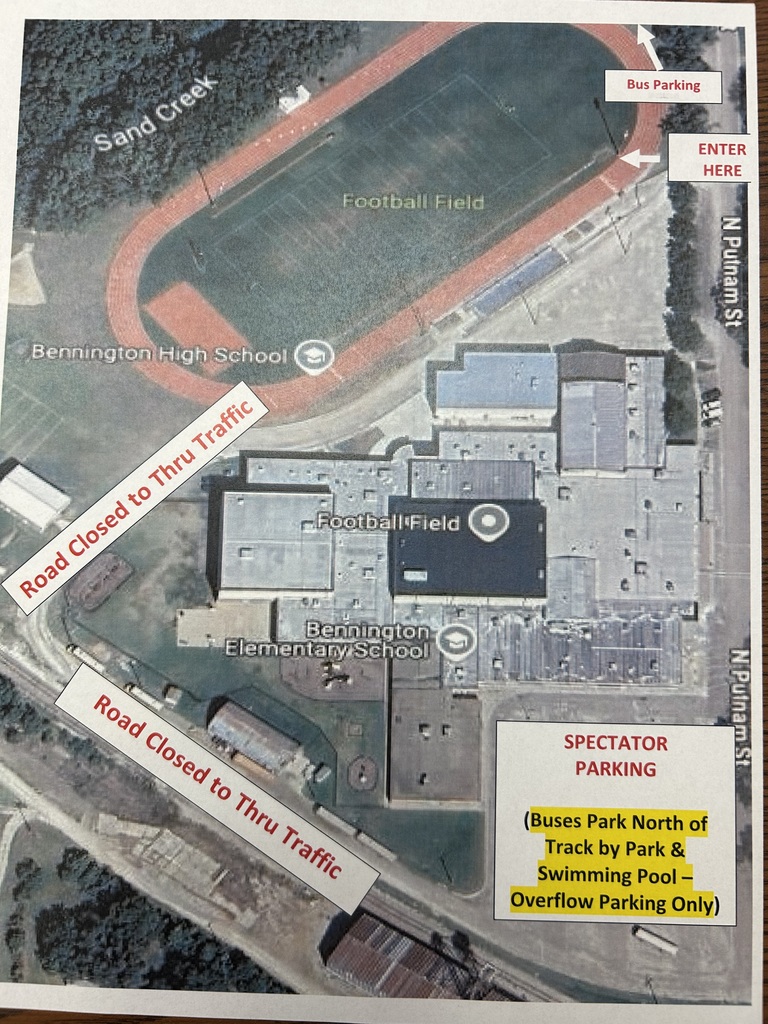 Map of Facilities and Track