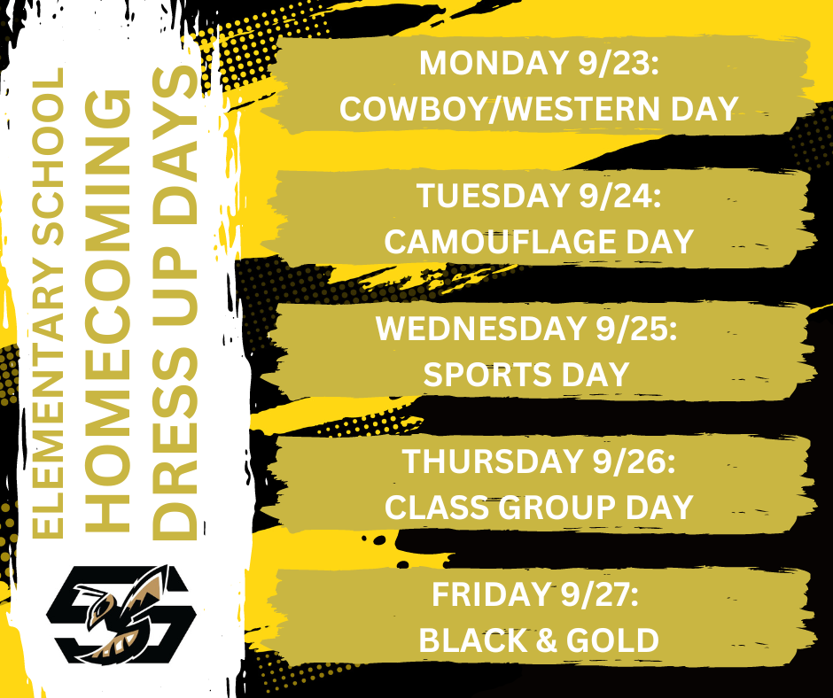 Homecoming Dress Up Days