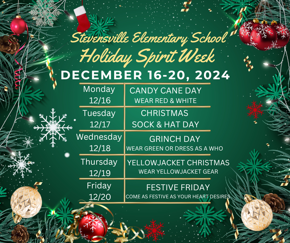 Holiday Dress Up Days