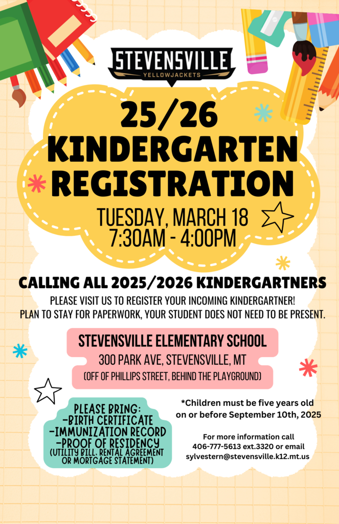 Kindergarten Registration