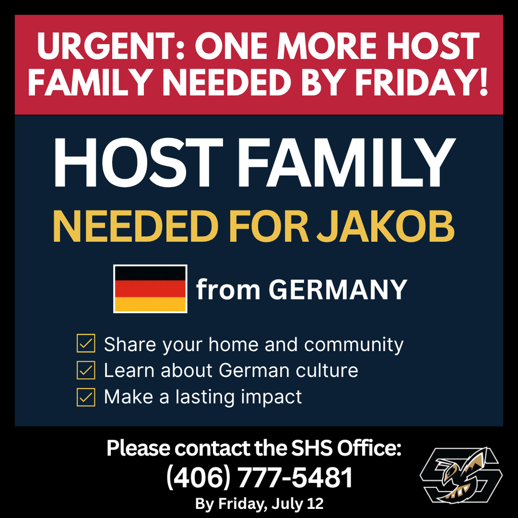 Host Family Needed
