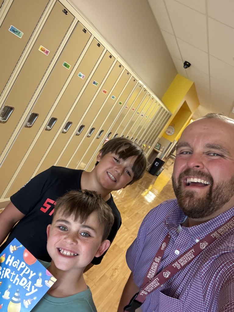 Mr. Hamilton with Aiden and Ryker