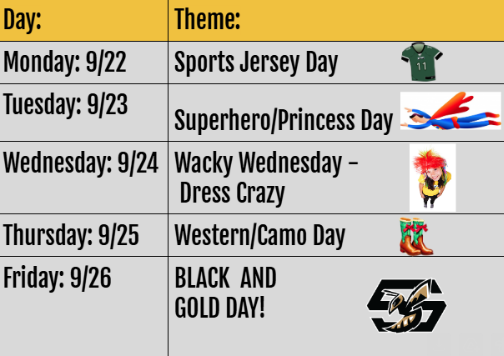 Dress up Days! 