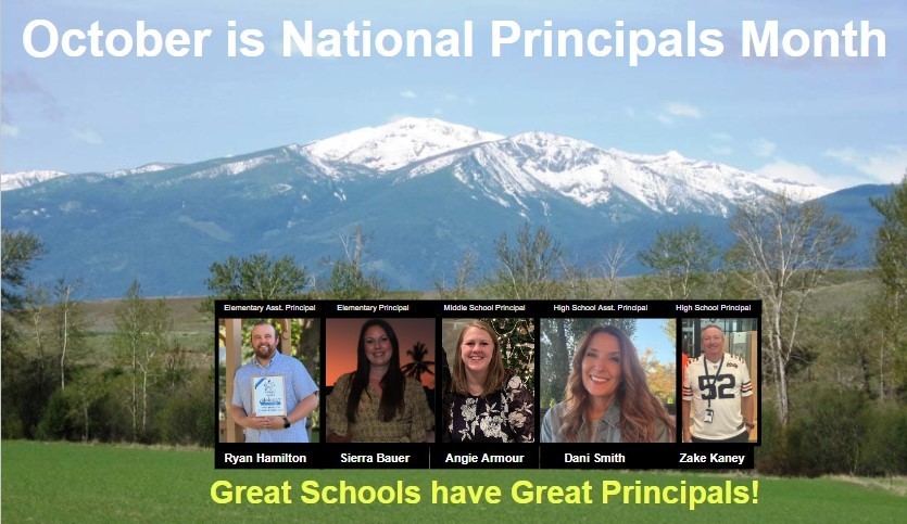 October is National Principals Month