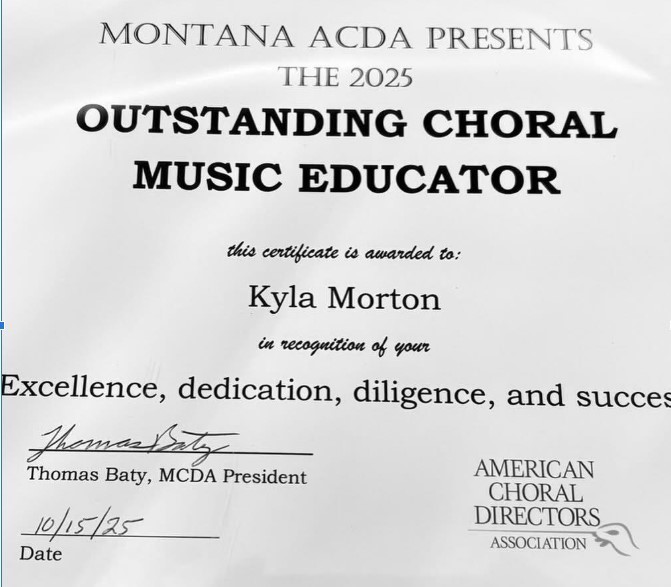 Outstanding Choral Music Educator