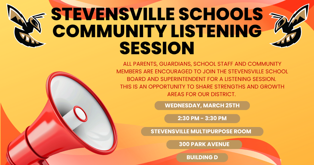 Listening Session 3/25/26 at 2:30pm