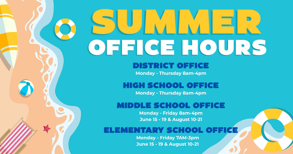 Summer Office Hours