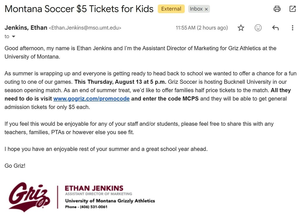 $5 Tickets