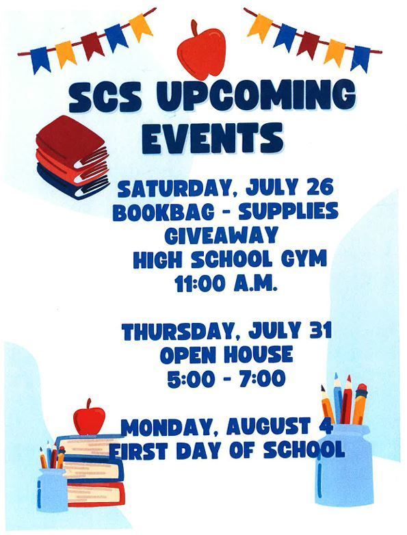 SCS Upcoming Events