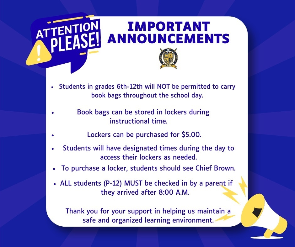 Announcements
