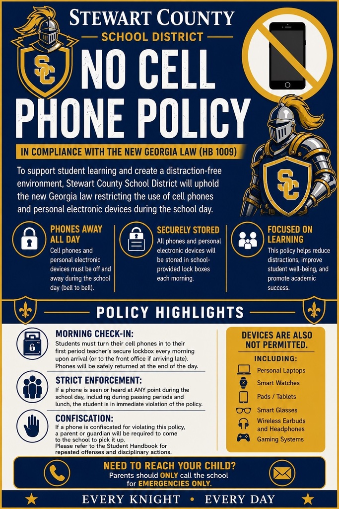 No Cell Phone Policy