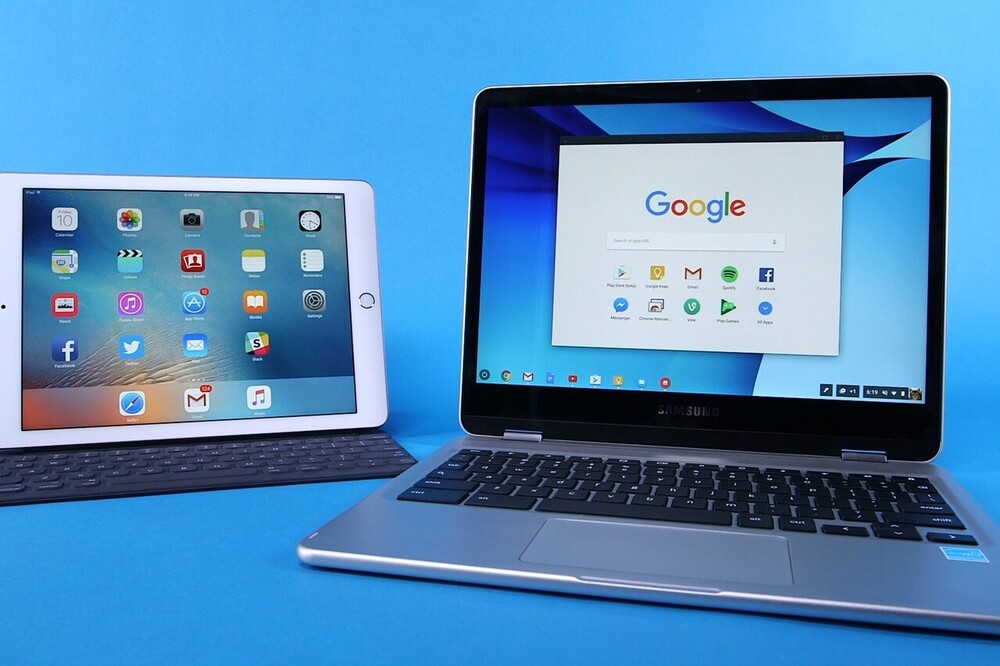 ipad and chromebook