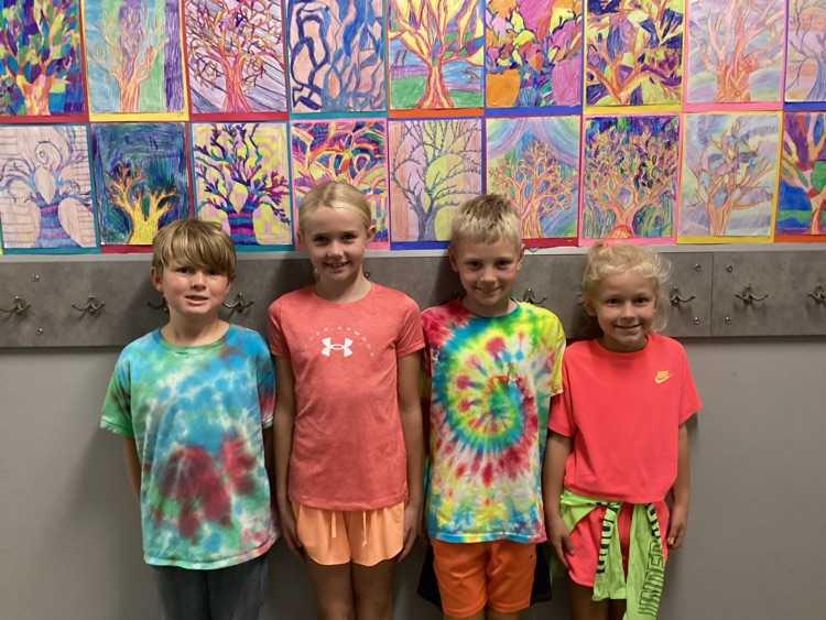 NEON and TIE DIE day 