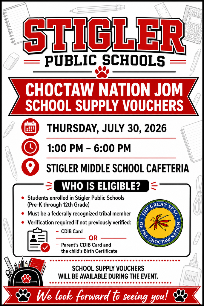 Stigler Public Schools JOM
