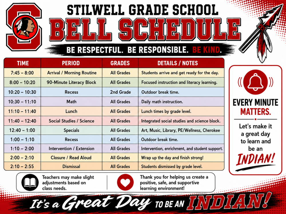bell Schedule