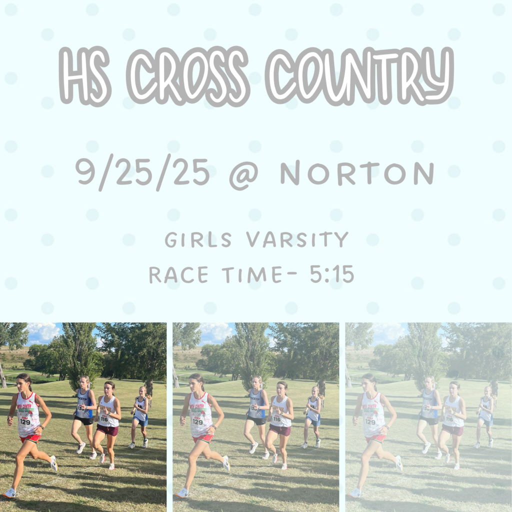 HS cross country today @ Norton!