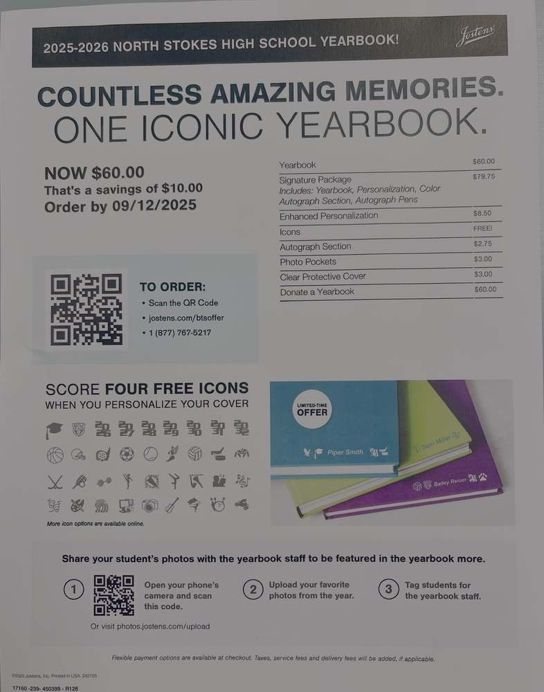 2025-2026 NSHS Yearbook!