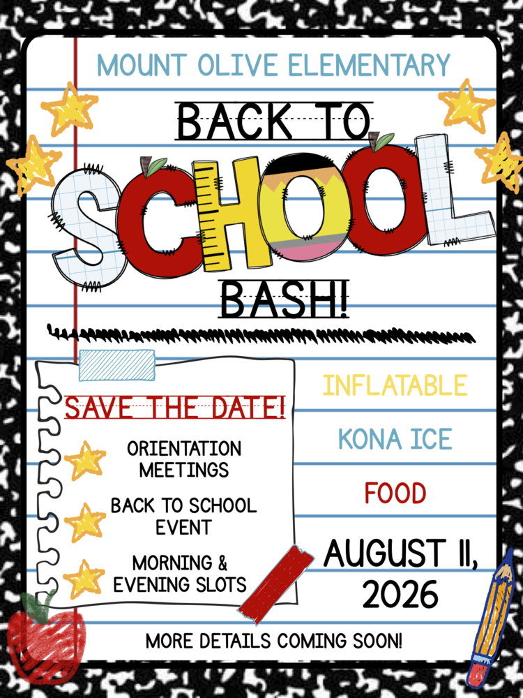 Back to School Bash Flyer August 11, 2026