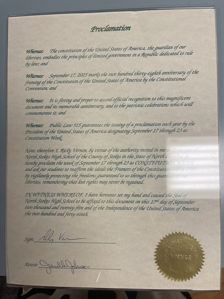 proclamation