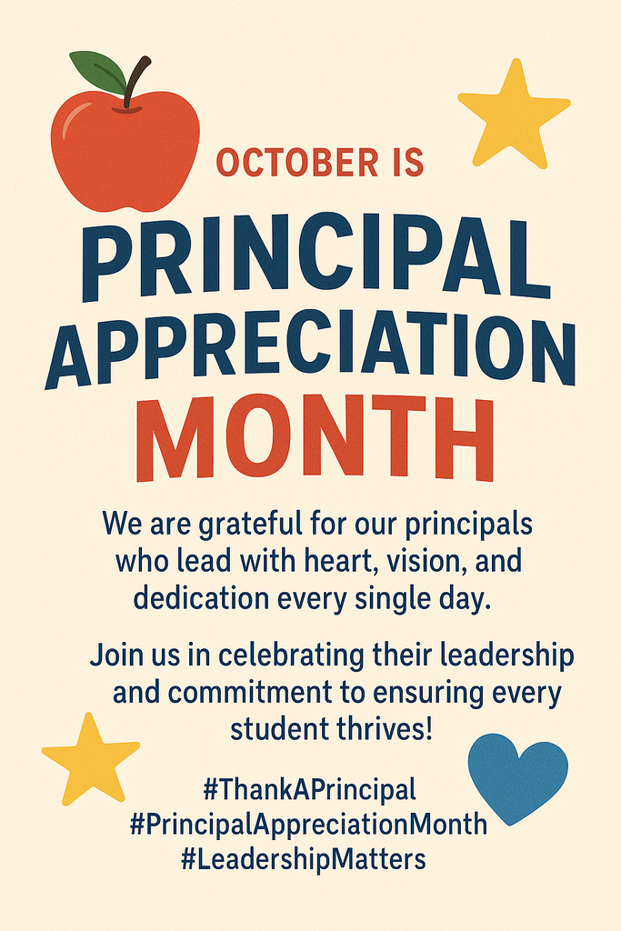 Principal Appreciation Month 2025